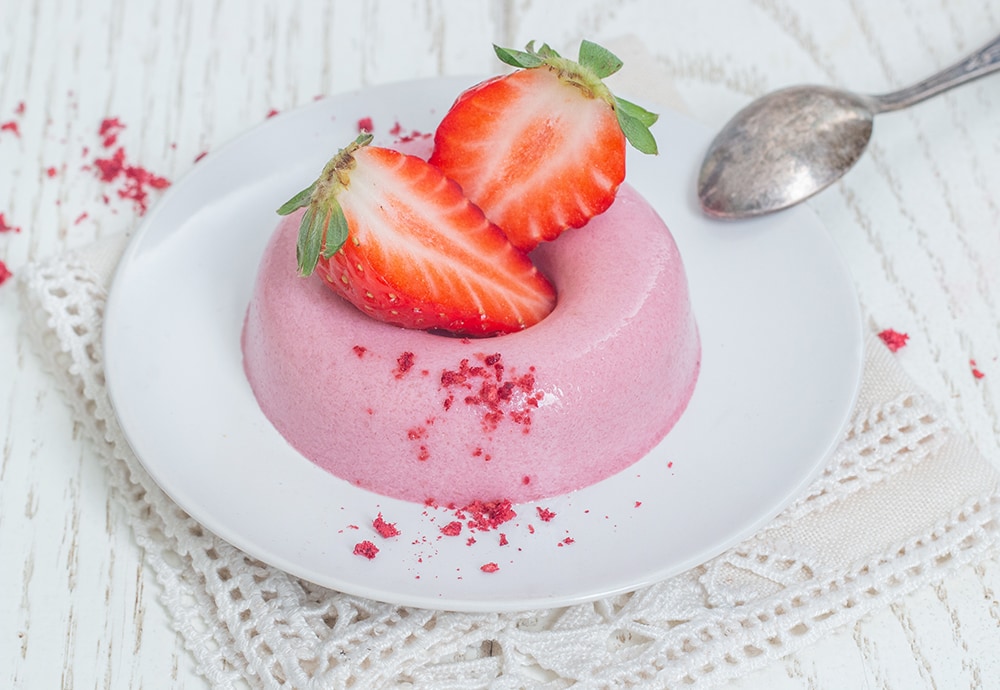 פנקוטה תות טבעונית