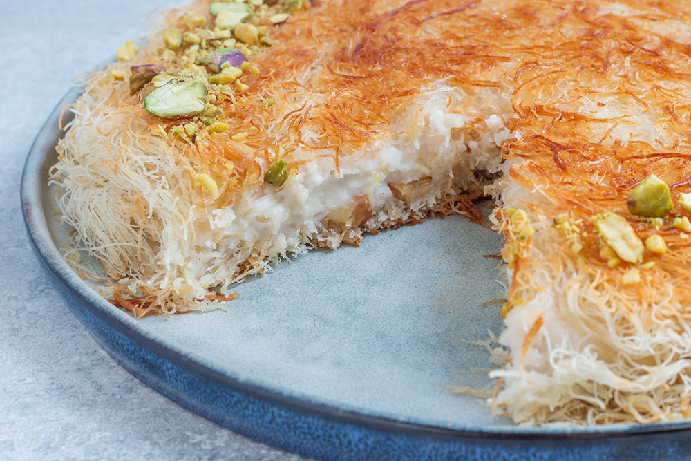 כנאפה טבעונית עם תפוחים