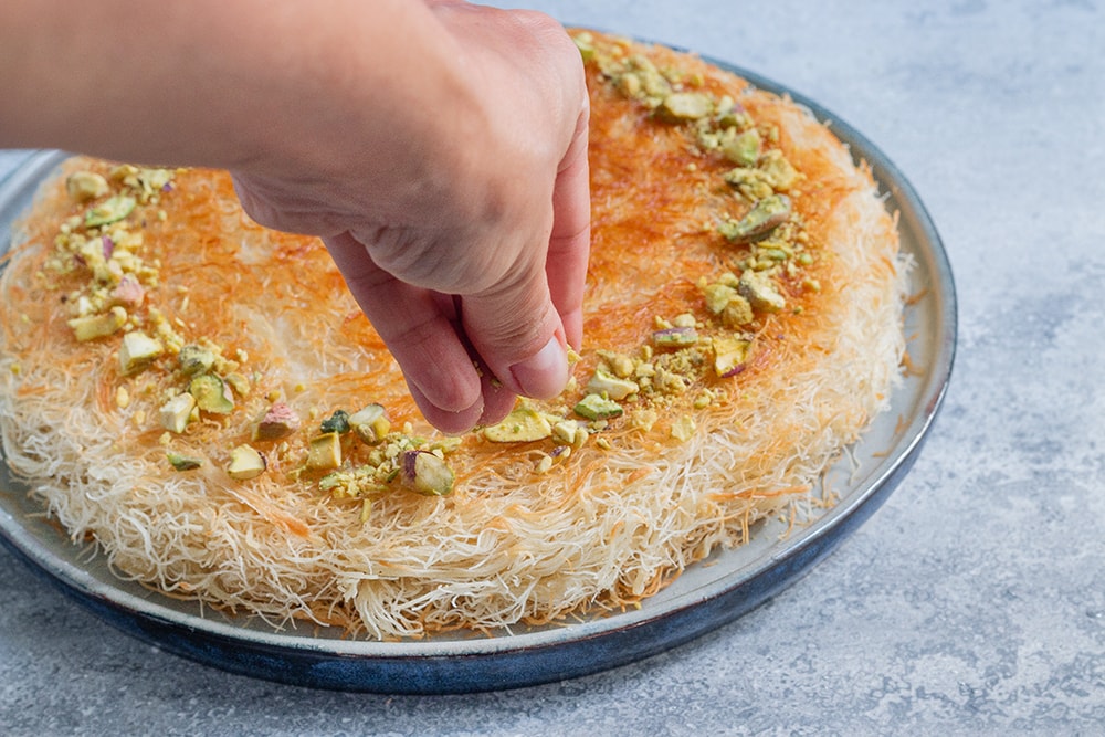 כנאפה טבעונית עם תפוחים