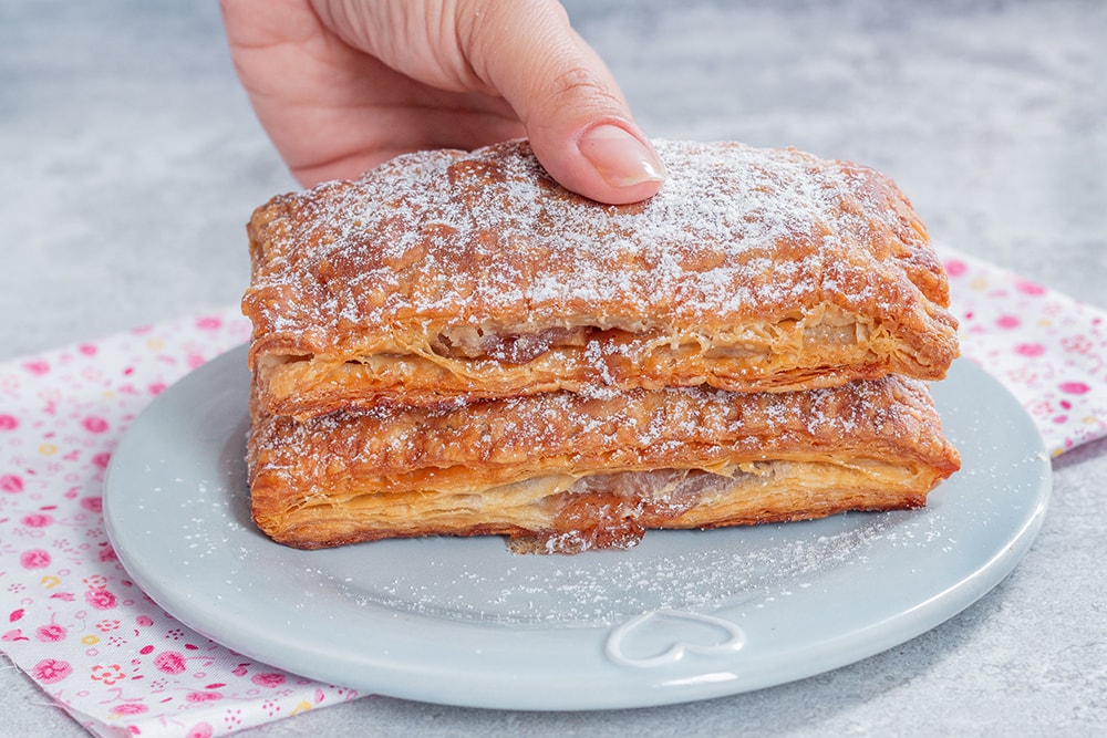 מאפה תפוחים טבעוני פשוט