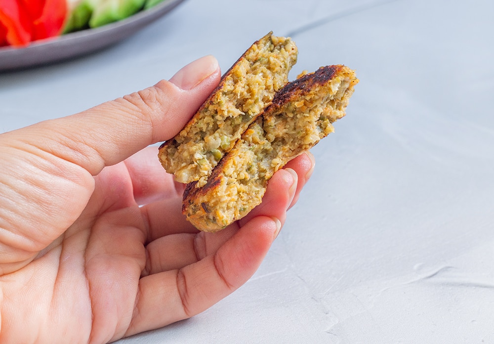 קציצות מש טבעונית ללא גלוטן