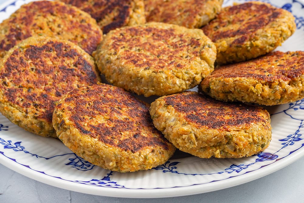 קציצות מש טבעונית ללא גלוטן