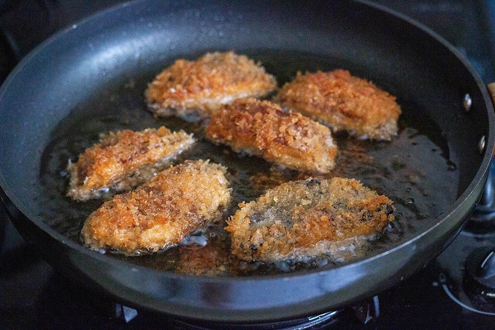 שניצל פטריות טבעוני