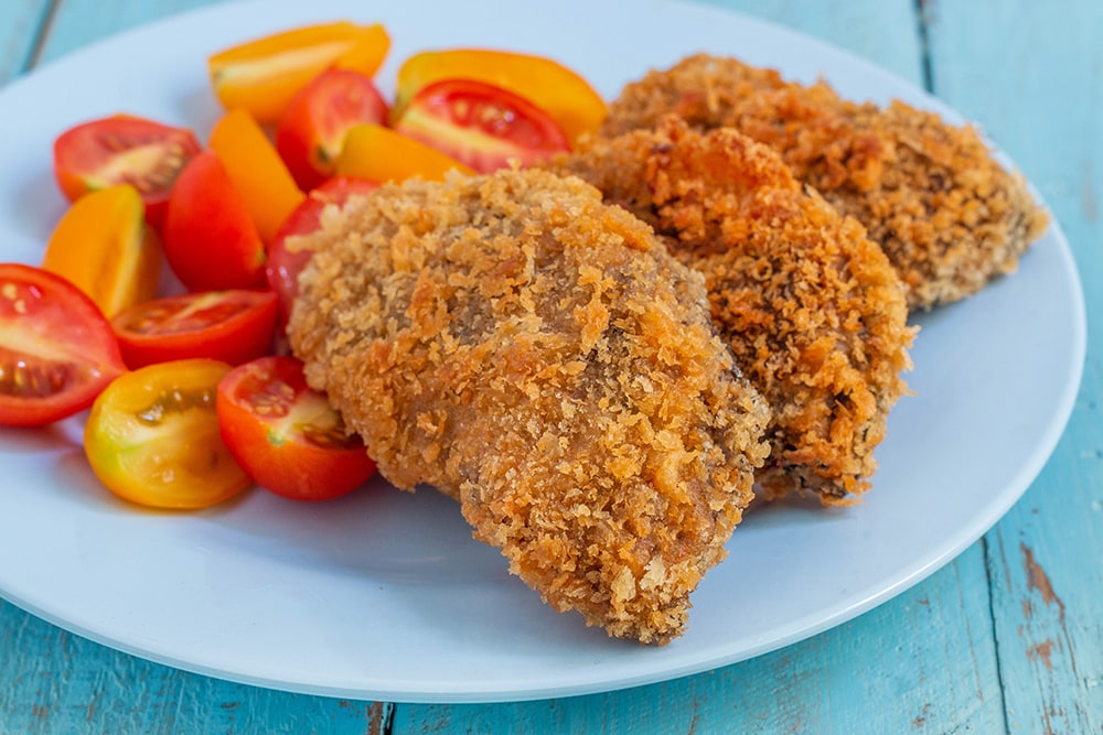 שניצל פטריות טבעוני